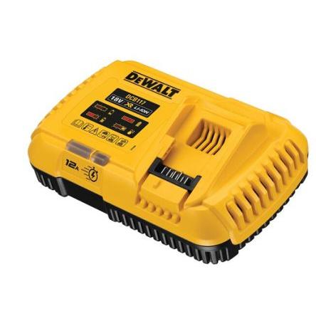 Nabíječka pro elektrické nářadí DCB117-QW, Typ C, pro použití s: Baterie 18 V XR a 54 V XR FLEXVOLT DeWALT