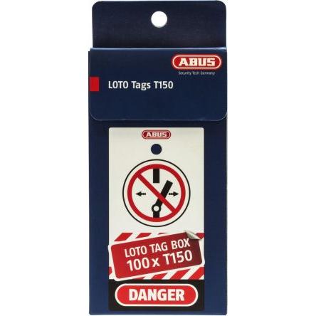 ABUS Bílá, Polypropylen Blokovací prvek 9 mm