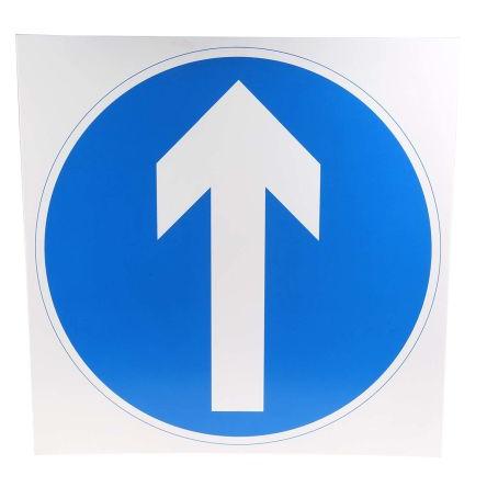 Dopravní značka, Plastové RS PRO One Way, výška: 450 mm, šířka: 450mm