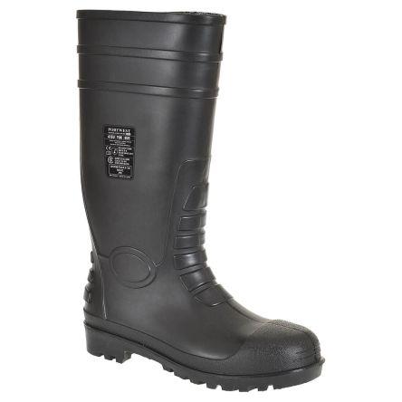 A, řada: FW95 Bezpečnostní systém Wellington obuv Unisex, Nerezová ocel 45, Černá Ano Portwest 45 SRC