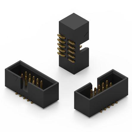 Wurth Elektronik Konektor PCB, řada: WR-BHD, Vodič-deska, počet kontaktů: 50, počet řad: 2, rozteč: 1.27 mm, orientace
