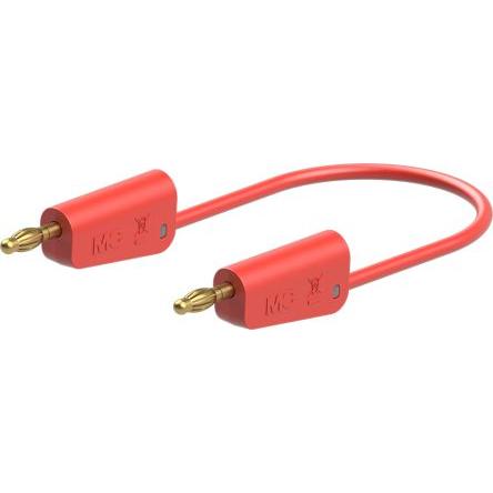 Staubli Zkušební vodič, Červená 19A, délka kabelů: 2 m, 30V ac