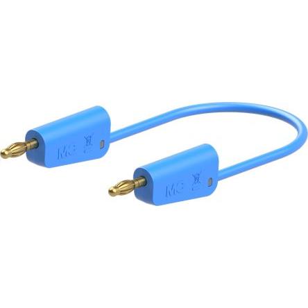 Staubli Zkušební vodič, Modrá 19A, délka kabelů: 2 m, 30V ac