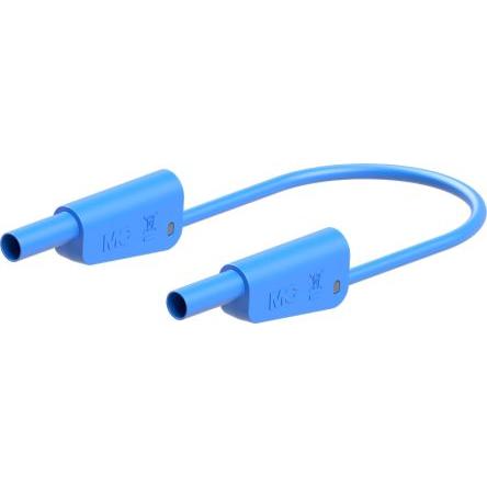 Staubli Zkušební vodič, Modrá 32A, délka kabelů: 2 m, 1kV, Polyvinylchlorid, úroveň kategorie: 1000 V KAT II, 600 V KAT