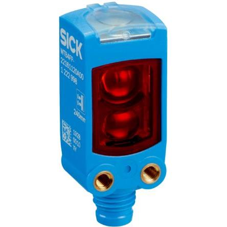 SICK Fotoelektrický snímač, řada: WTB4FP LED s bodovým světlem Miniaturní Kabel, výstup: PNP/NPN Potlačení pozadí IP66,