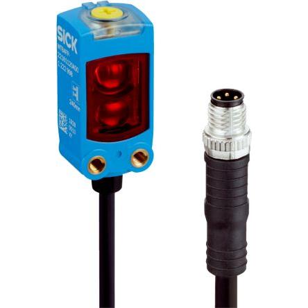 SICK Fotoelektrický snímač, řada: WTB4FP LED s bodovým světlem Miniaturní Kabel, výstup: PNP/NPN Potlačení pozadí IP66