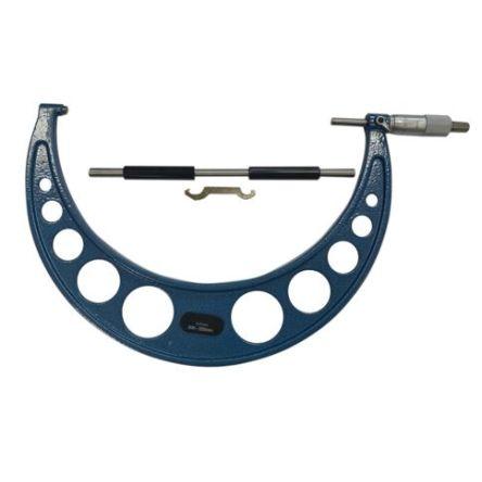 Mikrometr, přesnost: ±0.008 mm Externí, rozlišení: 0.01 mm, Metrické, max. měření: 125 mm RS PRO, DKDCAL