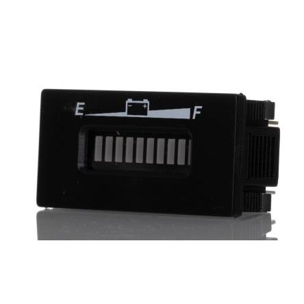 Digitální voltmetr LED až 65 °C 22.5 mm 45.5 mm RS PRO