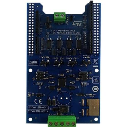 Vyhodnocovací deska ST STEVAL-IFP043V1 Digitální napájení STMicroelectronics Dual High-Side Switch IC, pro použití s: