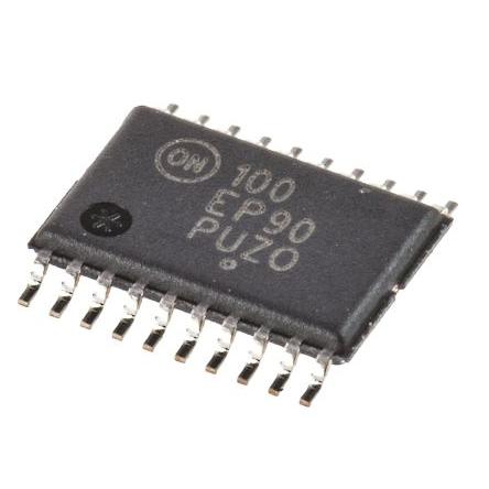 onsemi Převodník mezi logickými úrovněmi MC100EP90DTG Převodník 370 ps 6, počet kolíků: 20 kolíkový, TSSOP