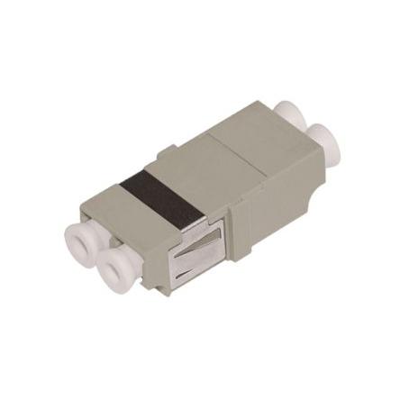 Adaptér pro optická vlákna FBAMMBG-LCLCDX-FL001, řada: HT-DS-FIBRE-ADAPTORS-R10, LC k LC Vícerežimové barva Béžová