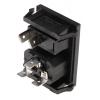 Bulgin Konektor IEC C14, orientace těla: Rovný, Zacvakávací montáž velikost pojistky 5 x 20 mm Vnitřní, 250V 10A