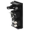 Bulgin Konektor IEC C14, orientace těla: Rovný, Zacvakávací montáž velikost pojistky 5 x 20 mm Vnitřní, 250V 10A