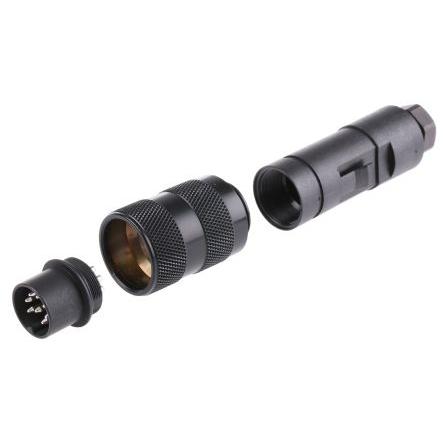 Kulatý konektor, počet kontaktů: 8, Kabel, velikost: M16 binder, pohlaví kontaktu: Vnější, orientace těla: Rovný