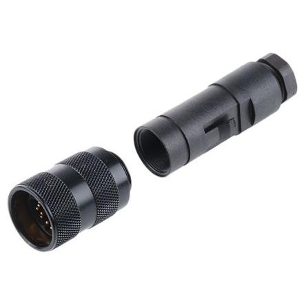 Kulatý konektor, počet kontaktů: 12, Kabel, velikost: M16 binder, pohlaví kontaktu: Vnější, orientace těla: Rovný