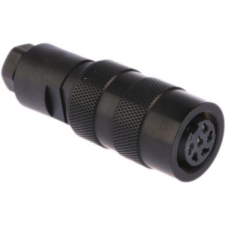 Kulatý konektor, počet kontaktů: 6, Kabel, velikost: M16 binder, pohlaví kontaktu: Vnitřní, orientace těla: Rovný