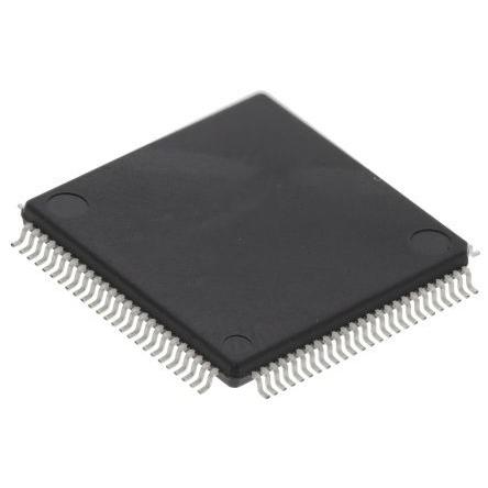 Renesas Electronics Mikrokontrolér R5F51136ADFP#3A 16 bit RX 32 MHz 256kB Blesk 32 kB RAM, počet kolíků: 100 kolíkový,