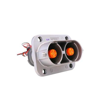Amphenol Industrial Napájecí konektor pro vysoké zatížení, Propojovací kabel, řada: RS-K10D, Vnitřní, 1000V, 10B Přímý