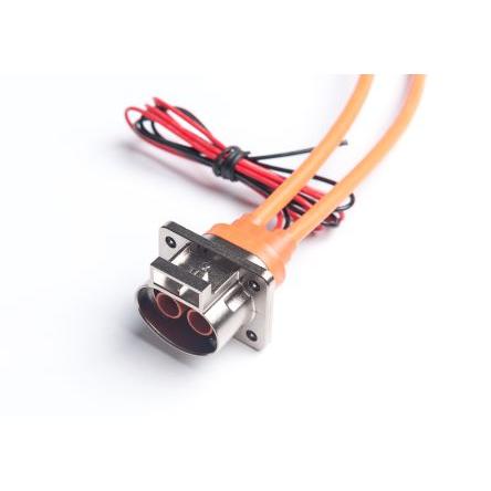 Amphenol Industrial Napájecí konektor pro vysoké zatížení, Propojovací kabel, řada: RS-K10D, Vnitřní, 2 mm² -, 1000V,