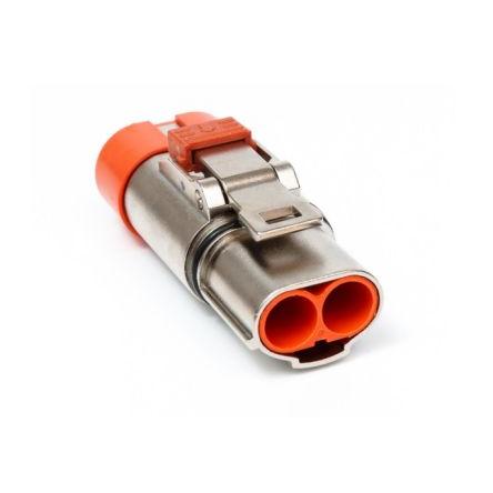 Amphenol Industrial Napájecí konektor pro vysoké zatížení, Propojovací kabel, řada: RS-K10D, Vnější 10 mm², 10B Přímý