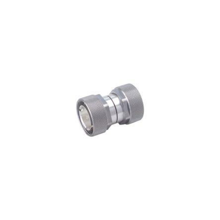 Huber+Suhner Adaptér, orientace těla: Rovný, 50 Ω, 7.5GHz Vnější Vnější, obklad těla: Postříbřené, Normální