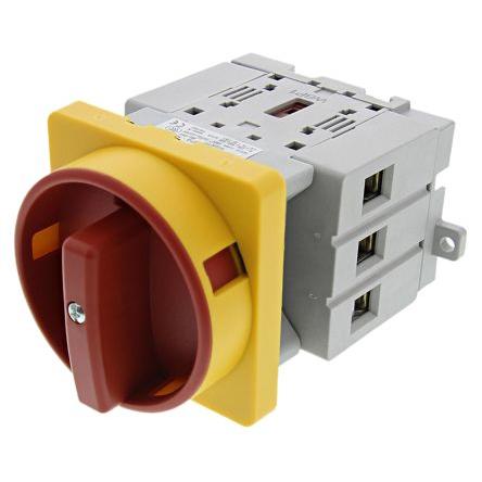 Allen Bradley Oddělovací (hlavní) vypínač, rozsah: 194E 3pólový Montáž do panelu IP66 40A 18.5 kW