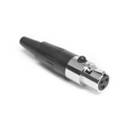 Amphenol Industrial Konektor XLR, barva Černá, Stříbrná, počet kontaktů: 5, orientace těla: Rovný Vnitřní, pokovení: