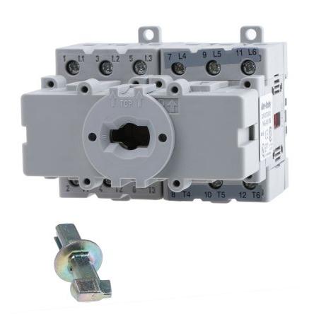 Allen Bradley Oddělovací (hlavní) vypínač, rozsah: 194E 6pólový Panel IP66 25A 11 kW