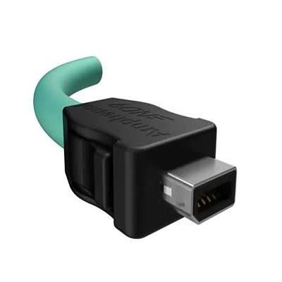 Amphenol Communications Solutions Kulatý průmyslový konektor, řada: ND9 Vnější Cat6a, počet cest: 10, Montáž na plošný