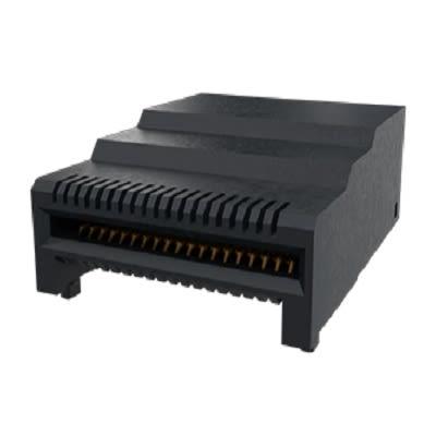 Amphenol Communications Solutions Zasouvací konektor I/O, řada: UE36 QSFP-DD, Konektor I/O Vnější, Pájecí, počet