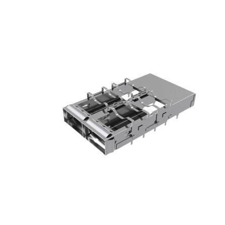 Amphenol Communications Solutions Zasouvací konektor I/O, řada: QSFP QSFP-DD, Konektor I/O Vnější, Plošný spoj, počet