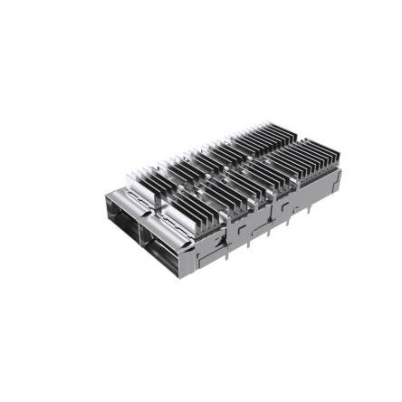 Amphenol Communications Solutions Zasouvací konektor I/O, řada: QSFP QSFP-DD, Konektor I/O Vnější, Plošný spoj, počet