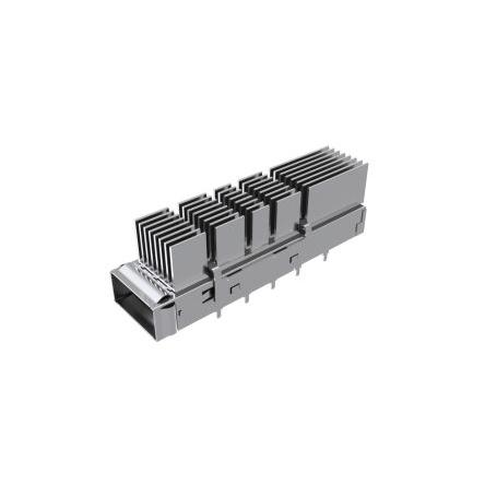 Amphenol Communications Solutions Zasouvací konektor I/O, řada: QSFP QSFP-DD, Konektor I/O Vnější, Plošný spoj, počet