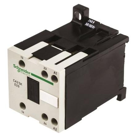 Schneider Electric Stykač 10 A 690V ac s 2 NO kontakty, rozsah: CA2SK