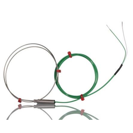 Termočlánek s minerální izolací 1 m kabel typ K Nerezová ocel 500 mm sonda, -40 °C 1 mm na 750 °C IEC, RoHS Compliant RS