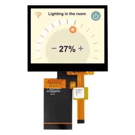 Barevný displej LCD NHD-3.5-320240JF-ASXP-CTP, řada: NHD 3.5 in Dotykový displej 320 x 240 pixelů podsvícení LED