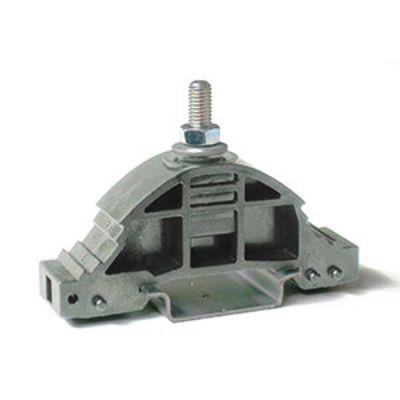 RS PRO Svorkovnice pro montáž na lištu DIN, 1kV Šedá 25mm² 1 Šroub