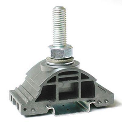 RS PRO Svorkovnice pro montáž na lištu DIN, 1kV Šedá 150mm² 1 Šroub
