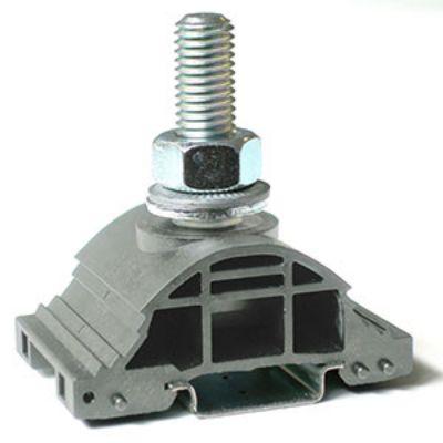 RS PRO Svorkovnice pro montáž na lištu DIN, 1kV Šedá 240mm² 1 Šroub