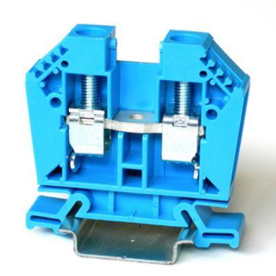 RS PRO Napájení přes svorkovnici, 1kV Modrá 25mm² 1 Klecová svorka