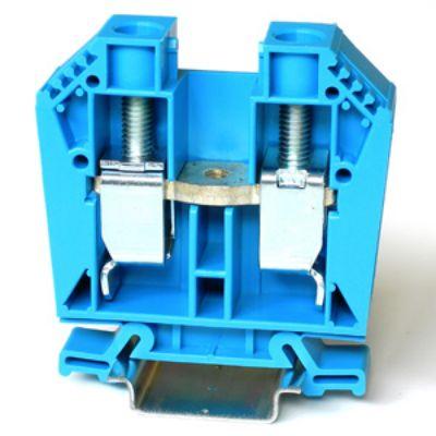 RS PRO Napájení přes svorkovnici, 1kV Modrá 50mm² 1 Klecová svorka