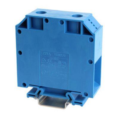 RS PRO Napájení přes svorkovnici, 800V Modrá 70mm² 1 Klecová svorka