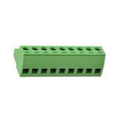 RS PRO Zásuvný blok Terminal, rozteč: 5.08 mm, počet řad: 1, počet kontaktů: 9, Zelená