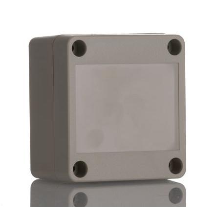 Hammond Univerzální skříň, řada: RP IP65 barva Šedá ABS 65 mm 60 mm 40 mm Etylen-propylen diodový monomer