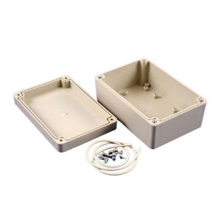Hammond Univerzální skříň, řada: RP IP65 S přírubou barva Černá, Světle šedá, Vypnuto-bílá barva Čirá ABS 125 mm 55 mm