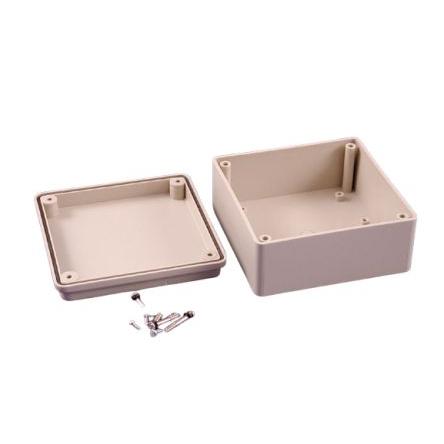 Hammond Pouzdro, řada: RS5105S IP65 barva Světle šedá ABS 108 mm 108 mm 55 mm Etylen-propylen diodový monomer