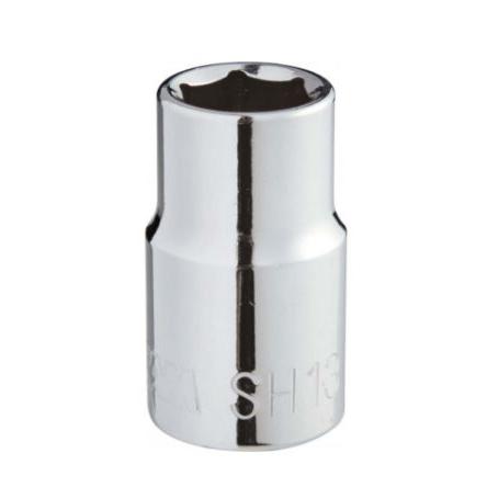 Zásuvka 1/2 in pohon 11 mm 6 bodů Dvojitý šestihran, celková délka: 38mm SAM