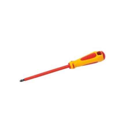 Izolovaný šroubovák, dělka lopatky: 100 mm Splňuje normu VDE/1000V Izolované hrot 3 mm, celková délka: 190mm SAM
