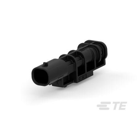 TE Connectivity Pouzdro, řada: 2292 PBT GF, Automobilový konektor, Vnější, počet kontaktů: 2