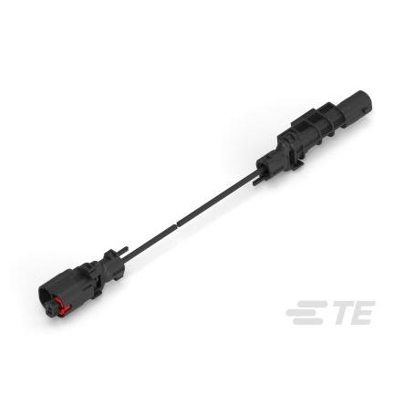 Kabelové sestavy 1 1 m Vnější, řada: 2362353 TE Connectivity Typ F 2 Vnější